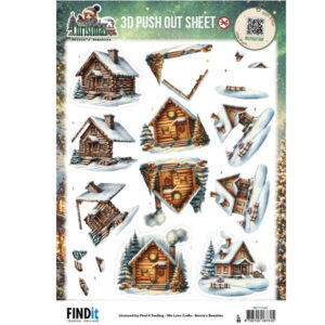 Find It Trading 3D Images Noël d'Antan Maison
