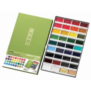 Kuretake Gansai Tambi Peinture Aquarelle