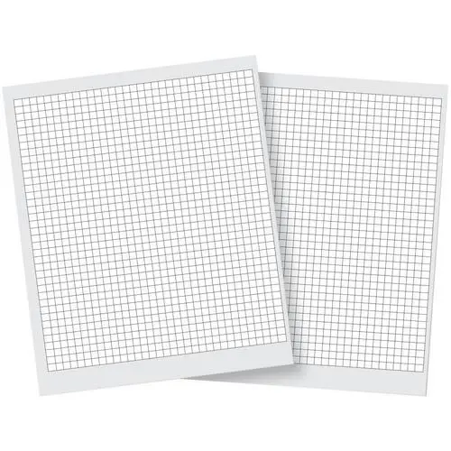 Adhésifs 3D Micro Carrés blancs