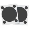Adhésifs 3D Cercles noirs