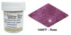 Glitter Ritz Micro Fine Rose