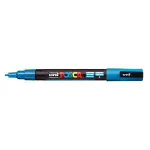 POSCA Marqueur Pointe Fine Glitter Bleu