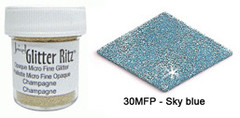 Glitter Ritz Micro Fine Bleu Ciel