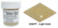 Glitter Ritz Micro Fine Light Gold