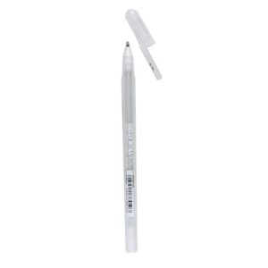 Stylo Gelly roll pointe médium Stardust glitter transparent