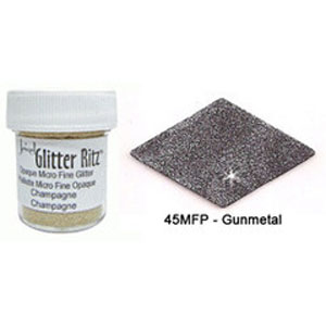 Glitter Ritz Micro Fine Gunmetal