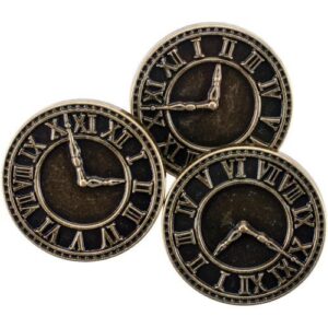 Steampunk Buttons Horloges or antique