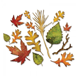 Sizzix Thinlits Die Feuilles d'automne