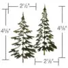 Sizzix Thinlits Die - Sapins
