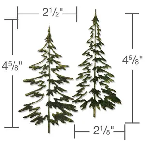 Sizzix Thinlits Die - Sapins