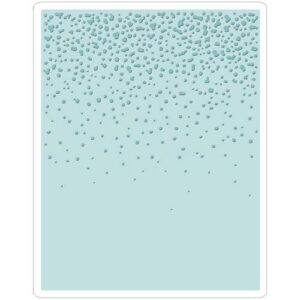 Sizzix Plaque embossage Chute de Neige