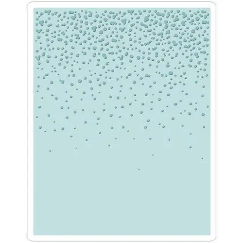 Sizzix Plaque embossage Chute de Neige