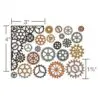 Sizzix Thinlits Die - Coin & Engrenage