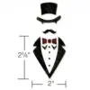 Sizzix Bigz Thinlits Die - The Dapper