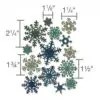 Sizzix Thinlits Die Paper Snowflakes mini
