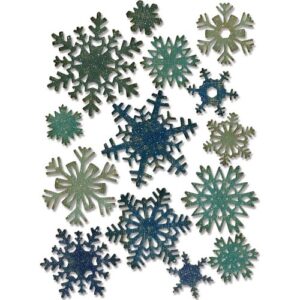 Sizzix Thinlits Die Paper Snowflakes mini