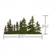 Sizzix Thinlits Die Tree Line