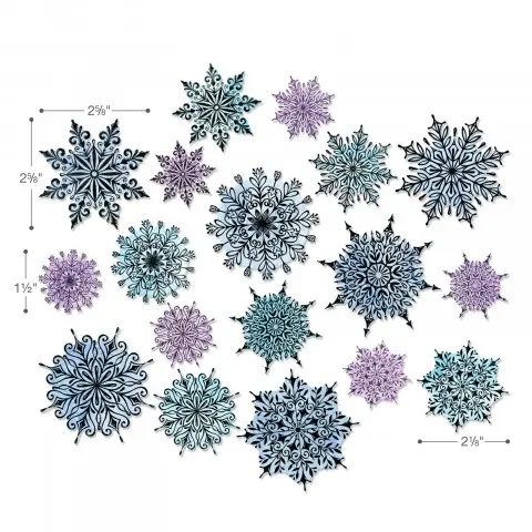 Sizzix Die Framelits Flocons