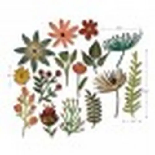 Sizzix Thinlits Die - Floral 3