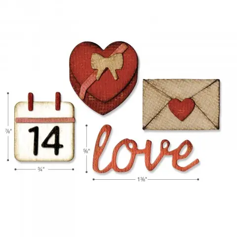 Sizzix Sidekick Side-Order Set - St-Valentin