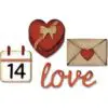 Sizzix Sidekick Side-Order Set - St-Valentin