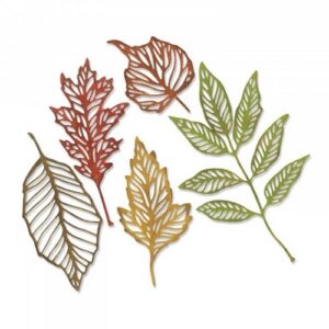 Sizzix Die Thinlits Squelettes de feuilles