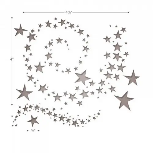 Sizzix Thinlits Die - Étoiles Swirl