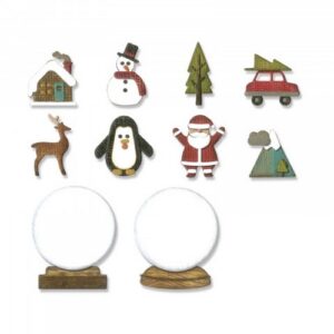 Sizzix Thinlits Die Petits Snowglobes