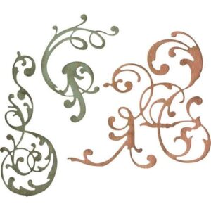 Sizzix Die Thinlits Ornements flourish