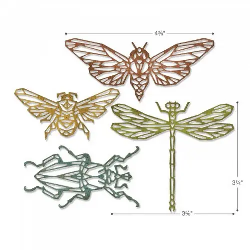 Sizzix Die Thinlits Insectes