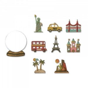 Sizzix Die Thinlits Globe Voyage