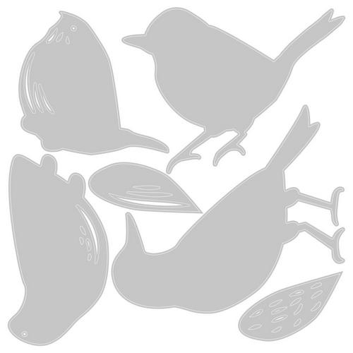 Sizzix Die Thinlits Amis à plumes