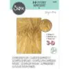 Sizzix Plaque embossage 3D Feuilles mortes