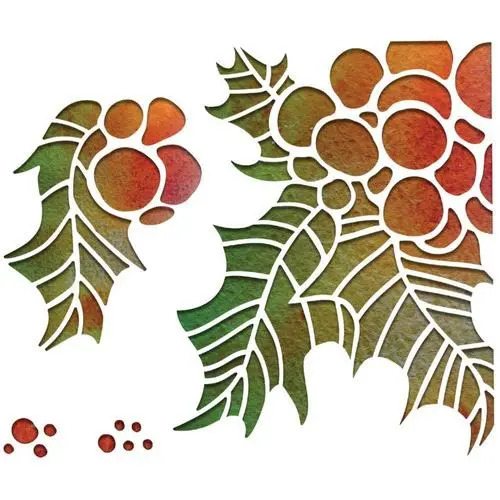 Sizzix Die Thinlits Feuilles de Houx