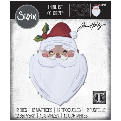 Sizzix Die Thinlits Santa