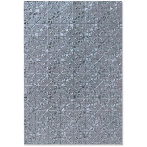 Sizzix Plaque embossage 3D Tuiles embossées