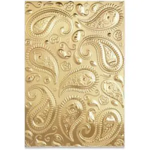 Sizzix Plaque embossage 3D Paisley