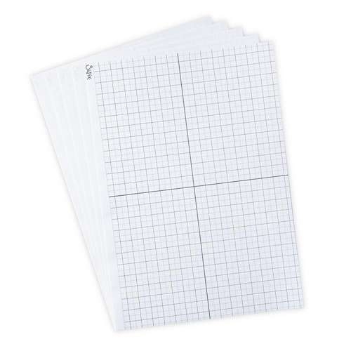 Sizzix Grille Adhésive 5 Feuilles 8.25"X11.75"