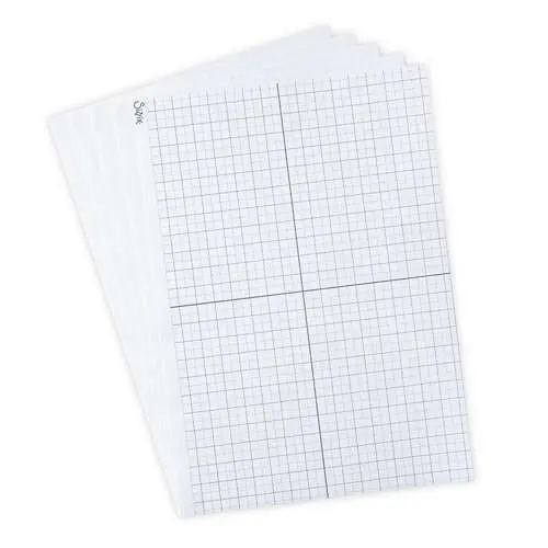 Sizzix Grille Adhésive 5 Feuilles 8.25"X11.75"