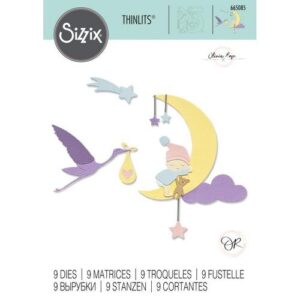 Sizzix Die Thinlits Bébé Lunaire