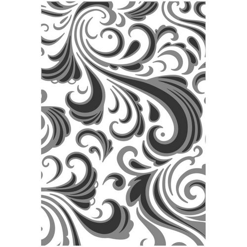 Sizzix Plaque embossage Multi-niveaux Swirls