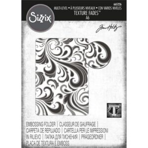 Sizzix Plaque embossage Multi-niveaux Swirls