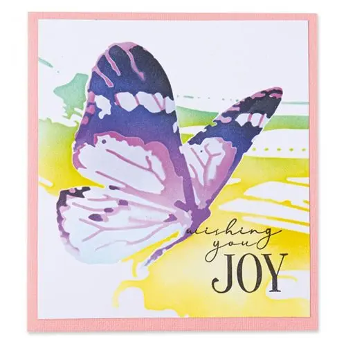 Sizzix Stencils en couches Papillon