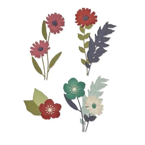 Sizzix Die Thinlits Fleurs Sauvages #1
