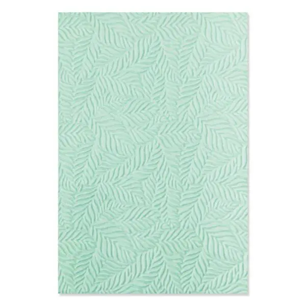 Sizzix Plaque embossage 3D Motif Feuille