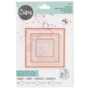 Sizzix Dômes pour Cadres Carrés