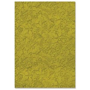 Sizzix Plaque embossage 3D Feuillage d'hiver