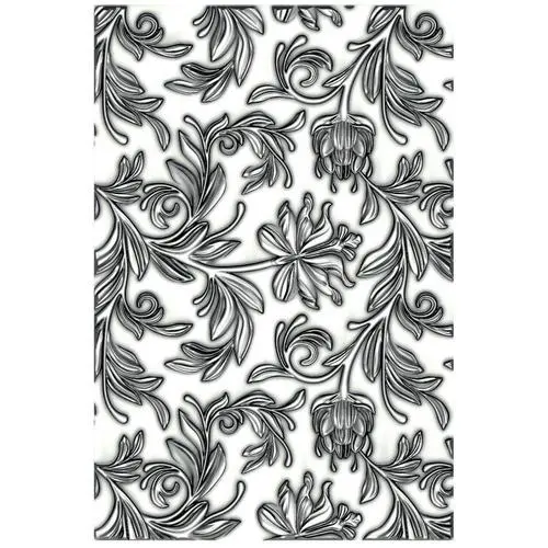 Sizzix Plaque embossage 3D Mini Botanique par Tim Holtz