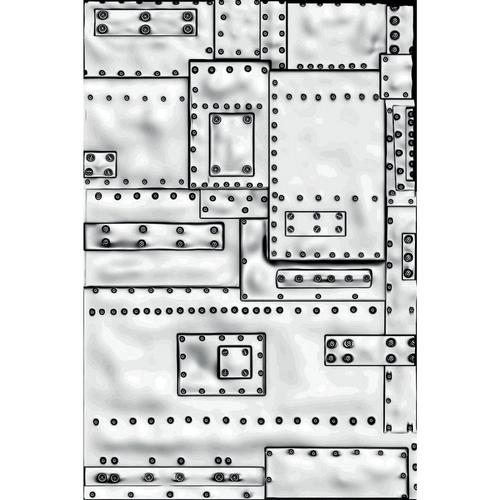 Sizzix Plaque embossage 3D Mini Fonderie par Tim Holtz