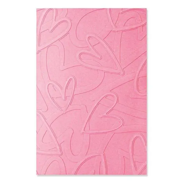 Sizzix Plaque embossage Multi-niveaux Romantique